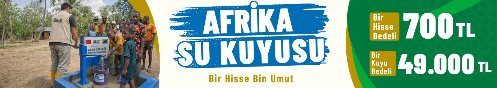 Afrika Su Kuyusu - 700 TL Hisse / 49.000 TL Kuyu